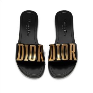 Christian DIOR Leather slippers US 39